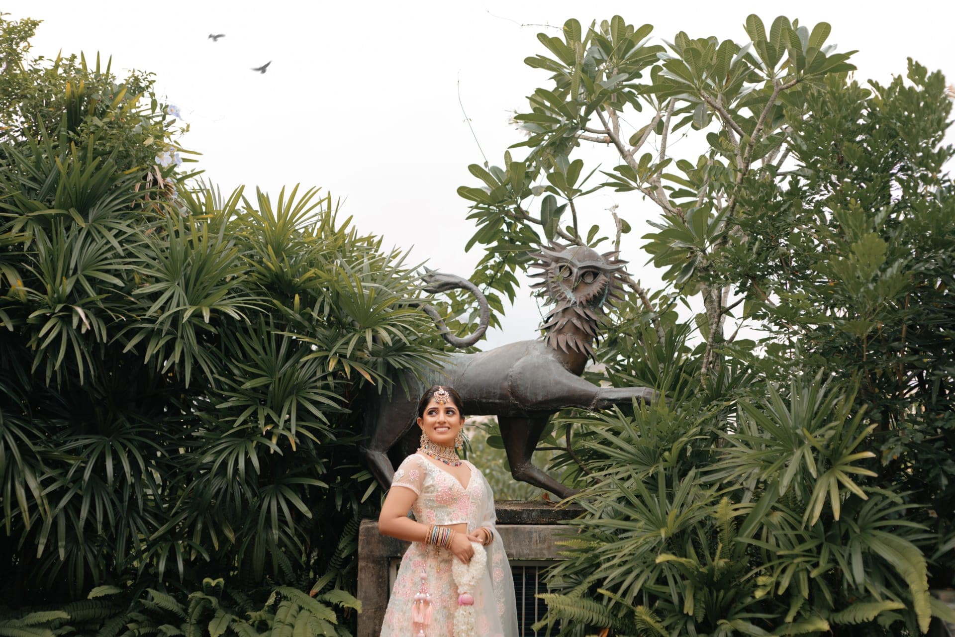 Newlyweds at a luxury Sri Lanka wedding venue Affinity Promise Weddings